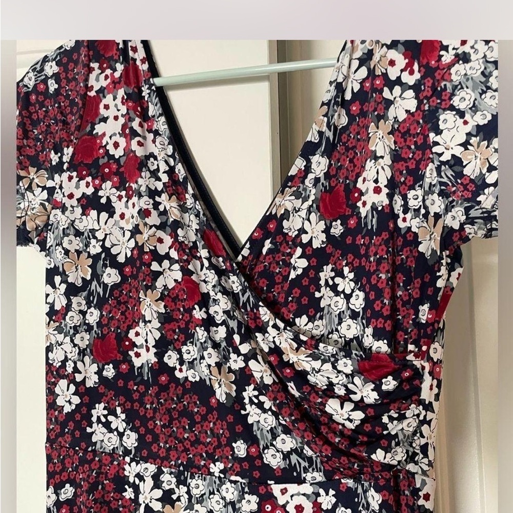 Floral V-Neck Dress